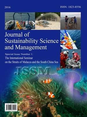 cover image of Journal of Sustainability Science and Management (JSSM) Special Issue, Number 1